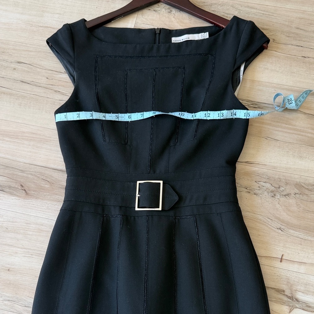 Karen Milllen cap sleeve wiggle Dress